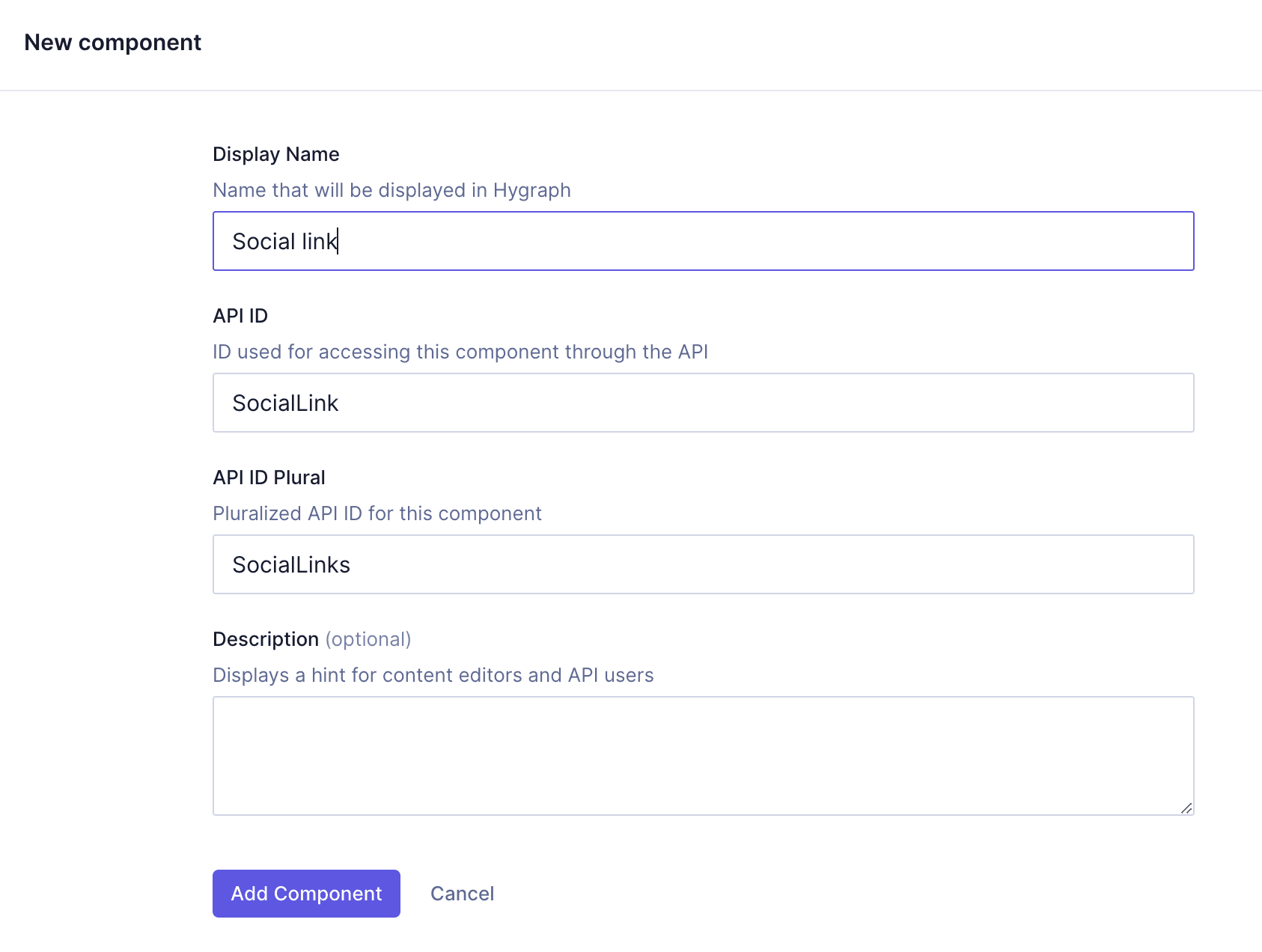 CTA with socials - Link component