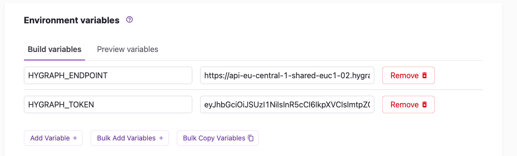 Environment variables in Gatsby Cloud