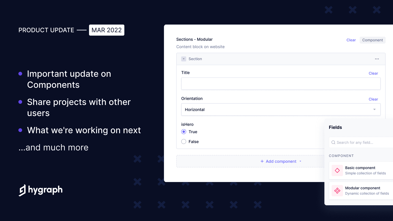 hygraph march 2022 product update