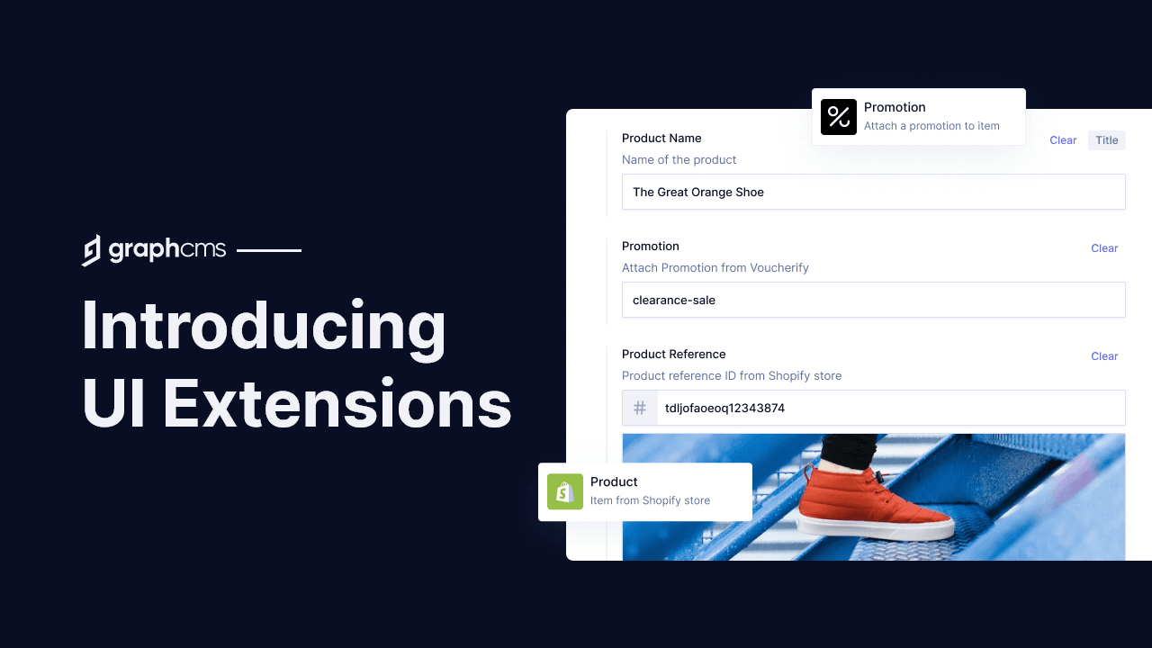 Working with GraphCMS UI Extensions