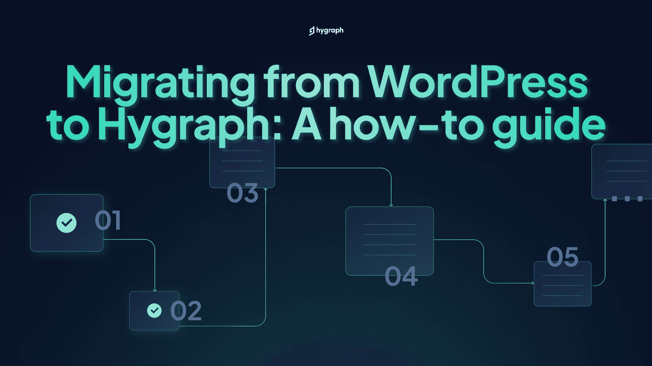 Migrating from WordPress to Hygraph: A how-to guide